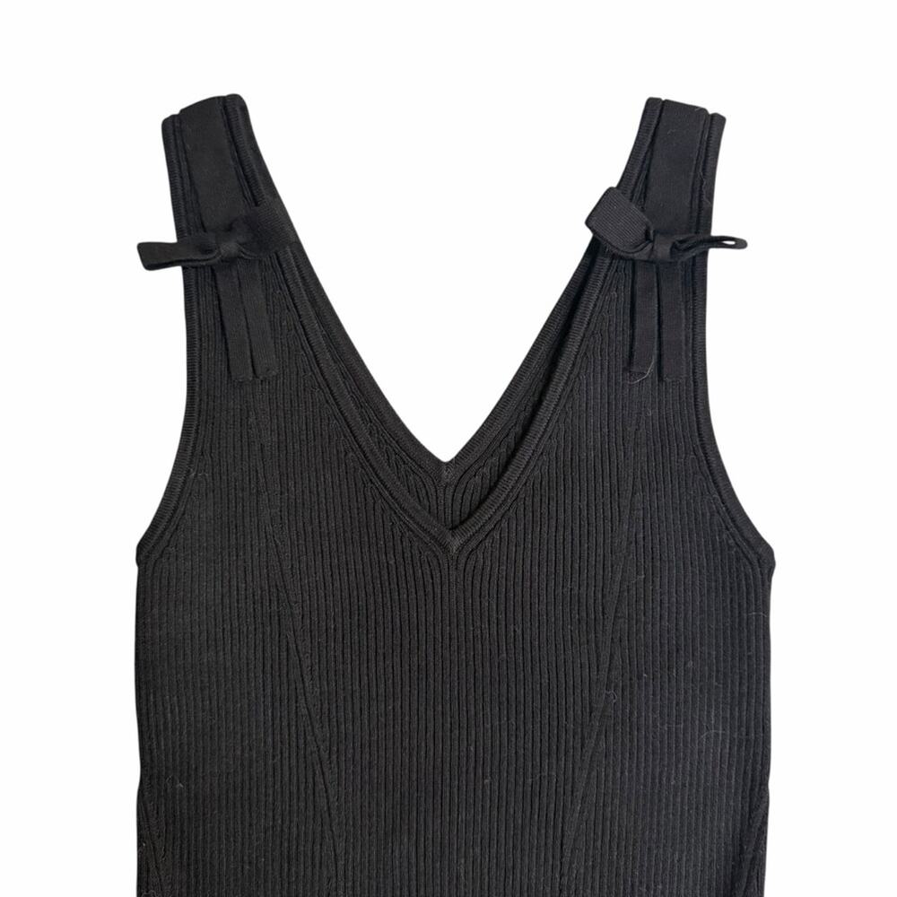 Anthropologie Maeve Bow-Shoulder Sweater Tank Size XS - Picture 5 of 9